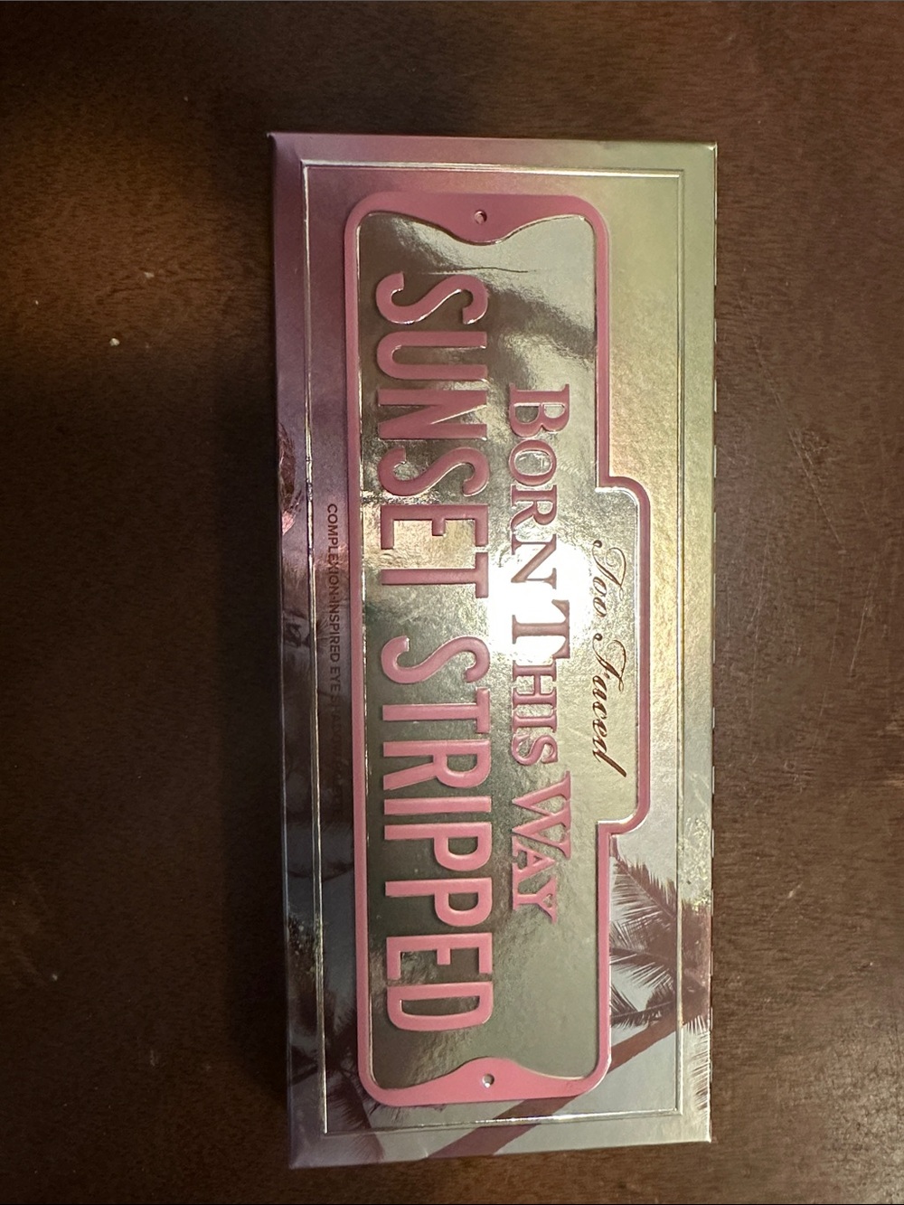 Too Faced Sunset Stripped Eyeshadow Palette - Pink & Rose Gold Mirror Finish